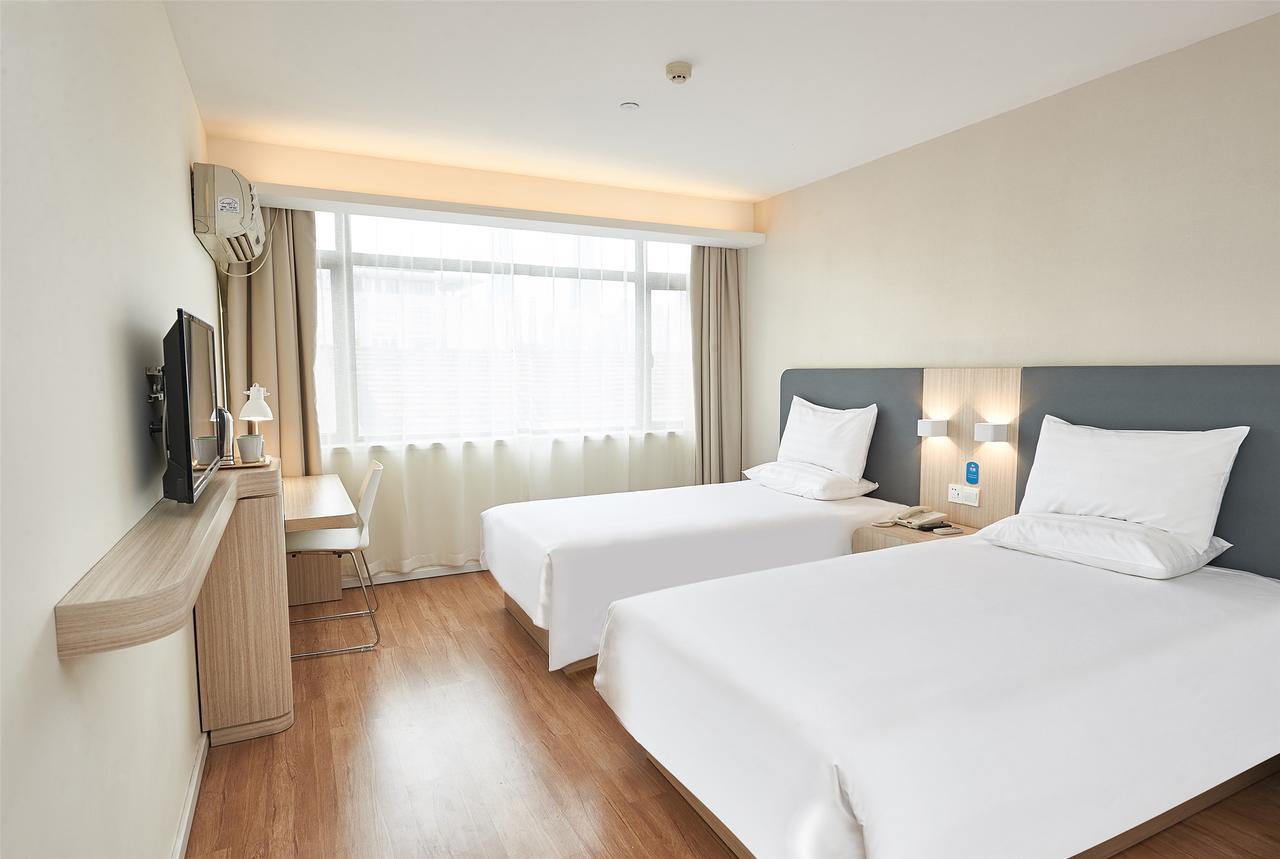 Hanting Hotel Qingdao Zhanqiao Railway Station Exteriér fotografie