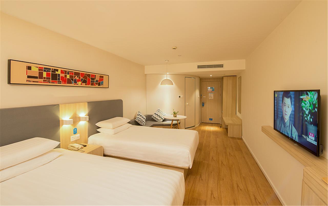 Hanting Hotel Qingdao Zhanqiao Railway Station Exteriér fotografie